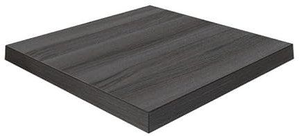 Dekorspanplatte Fineline Metallic anthrazit als Tischplatte, Schreibtischplatte, Arbeitsplatte, Laden- und Möbelbau, 100x70 cm, Stärke: 19 mm