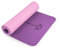 Marjar Yogamatte Dicke Rutschfest Gymnastikmatte TPE Fitnessmatte für Yoga Übungsmatte mit Tragegurt Sportmatte 183 cm x 61 cm x 0.8 cm