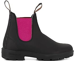 Blundstone 2208 Stivale Chelsea classico in pelle nera fucsia da donna