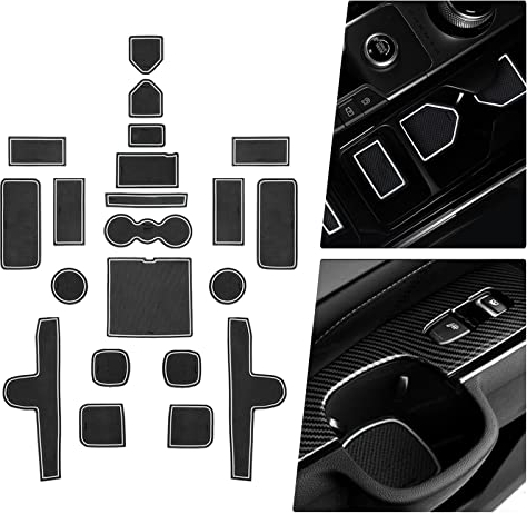BIBIBO Gummimatten Antirutschmatten kompatibel mit Kia Sorento MQ4 2021-2024, Gummi-Automatten, Auto Matten Zubehör, Anti-Rutsch-Matte, Aufbewahrungsbox rutschfeste Matten
