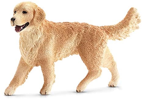 SCHLEICH 16395 Golden Retriever Hündin, ab 3 Jahren, Farm World - Spielfigur, 2 x 7 x 5 cm