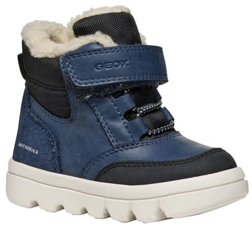 Geox B WILLABOOM Boy B AB, Stivaletto Bimbo 0-24, Denim, 23 EU