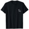 Border Collie Minimalismus Hunde T-Shirt