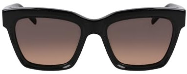 DKNY Women's Sunglasses DK551S - Black with Smoke/Brown Gradient Lens