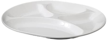 6-teiliges Fondueteller-Set in Weiß mit 12 Fonduegabeln