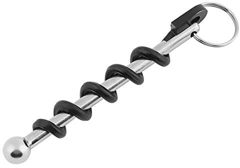 Korkenzieher-Weinöffner, Gigicial, multifunktionaler Mini-Weinflaschenöffner aus Edelstahl, schlüsselrund, geeignet für Küche, Restaurant, Bar