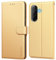 SineOrdo Coque pour Samsung Galaxy A56 5G Étui Protection à Rabat, [Pochette de Portefeuille] Antichoc Clapet Housse en Cuir Case - Or
