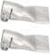 Welding Nozzles Heat Gun Nozzle Stainless Steel Heat Resistant Heat Gun Welding Nozzle 2Pcs 40mm Flat Wide Mouth Welding Nozzle Welding Gun Nozzle Tips for Welding PP PVC Plastic