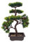 SBCGFY Bonsaï Artificiel Haut de Gamme, Simulation accueillante, pin, bonsaï Vert, Plantes Vertes en Plastique, Ensemble de Fausses Fleurs en Pot pour Bureau, décoration de la Maison