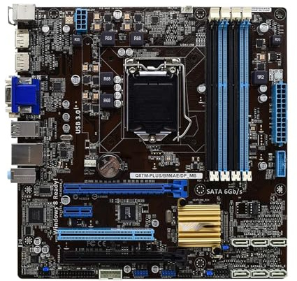Gaming Motherboard Fit For ASUS Q87M-PLUS Motherboard Q87M-PLUS/BM6AE/DP_MB Intel Q87 LGA 1150 DDR4 16GB Support I7-4770 I5-4590 I5-4670 I3-4360 I3-4130