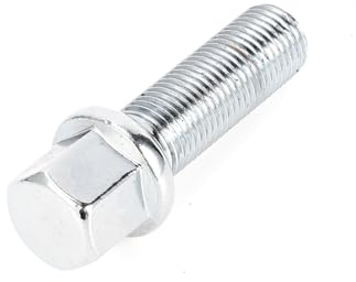 Vis Automobiles Compatible Avec VW M14x1,5 Alliage Boulon roue Argent 40 mm Tige 10 pièces