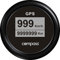 Compass GPS-Tachometer/Geschwindigkeitsmesser digital, IP67 wasser-/staubgeschützt, Kilometerzähler, beleuchtetes Display, Anzeige in km/h, mph oder Knoten, 255470