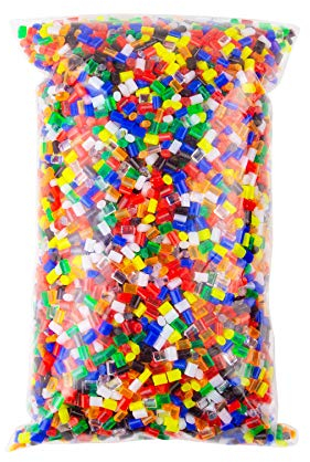 PSYWORK 100g Schwarzlicht Acrylglas-Granulat Bunt