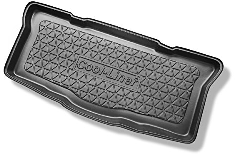 Mossa - Kofferraumwanne kompatibel mit Toyota Aygo Hatchback (2005-06.2014) - Kofferraummatte rutschfest Schutzmatte - C