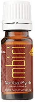 Mbiri Myrrhe Öl aus Namibia - 100% naturreines ätherisches Öl - (1 x 10 ml)