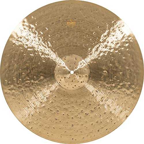 Meinl Cymbals Byzance Foundry Reserve Light Ride 22 Zoll (Video) Schlagzeug Becken (55,88cm) B20 Bronze, Traditionelles Finish (B22FRLR)