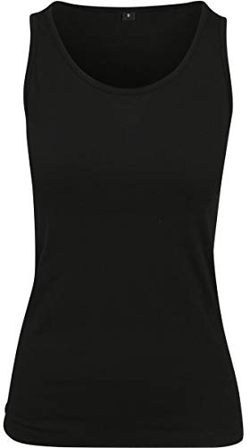 Build Your Brand Ladies Merch Top Schwarz Black XL
