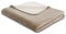 biederlack® flauschig-weiche Kuscheldecke aus Baumwoll-Mischgewebe I Made in Germany I Öko-Tex I nachhaltig produziert I Wohndecke Cotton Doubleface in Palisade-Feder I Sofa-Decke in 150x200 cm