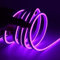 XUNATA 5m Viola Striscia LED al Neon con Alimentatore, Flessibile, Impermeabile, DC 12V Luci LED 2835 per Esterni, Feste, Decorazione per Feste, Insegne Pubblicitarie