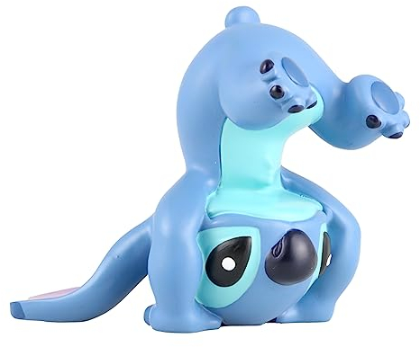 Disney Showcase Collection Stitch Figurine à Main, Bleu