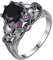 ROMIDA Herren Damen Ringe Y2k Ringe Edelstahl 925 Sterling Silber Vintage Punk Ringe für Damen Offene Ringe Verstellbar Gothic Ringe Band Fingerringe Ring Partnerringe