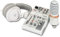 Yamaha AG03MK2 All-in-One Live Streaming Pack, Includes 3-Channel Mixer, Condenser Mic and Headphones, for Windows, Mac, iOS and Android, in White