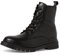 Tamaris Damen Schnürstiefeletten, Frauen Stiefeletten,Wechselfußbett,Comfort Lining,Booties,halbstiefel,Kurzstiefel,Black,40 EU
