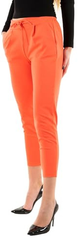 ICHI Damen Ihkate Pa Lässige Business-Hose, 171656/Hot Coral, S EU