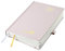 POPRUN Kalender 2024 2025 Tagesplaner 21,5 x 14,5 cm, Tageskalender A5 1 Tag 1 Seite (Montag - Sonntag), Terminplaner (Aug.2024-Jul.2025) mit Hardcover, Stiftschlaufe - Hellrosa