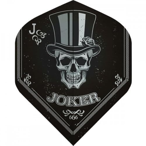 DESIGNA Black - Joker NO2 - Dart Flights