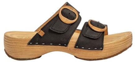 El Naturalista Damen Holz Clogs SHOKUNIN, Frauen Slipper