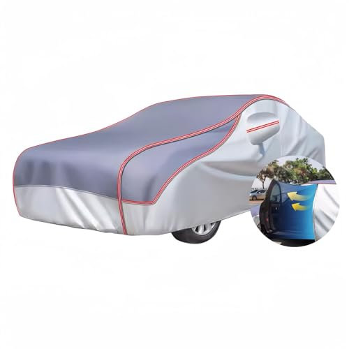 Autoabdeckung für Volvo V70,Outdoor-Garage,Autoplane,Hagelschutz,Frostschutz,vollständige Autoabdeckung,individueller Windschutzscheibenschutz mit reflektierenden Streifen