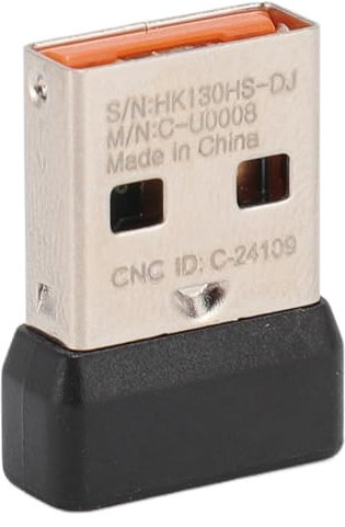 Elprico Receptor USB Universal para Teclado Inalámbrico,Adaptador USB de Ratón Inalámbrico,Rendimiento Estable,Registro de Soporte M590 M720 M570 K230 K270 K375S K400PLUS K780 K580