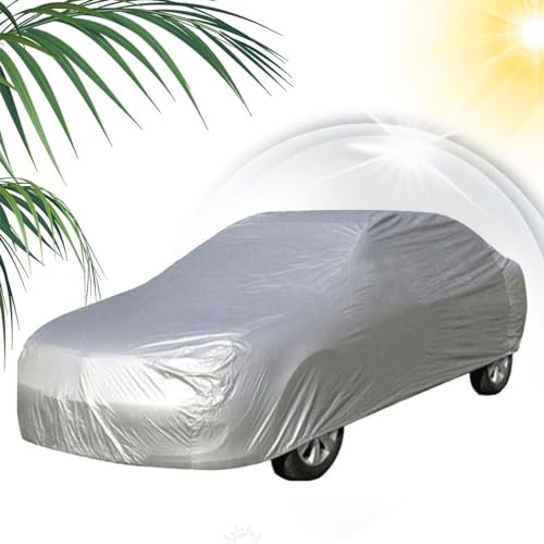Fundas Completas para Coche, Funda para Coche Impermeable para Todo Clima para automóviles, Funda Completa para Exteriores, protección contra la Lluvia y el Sol, Fundas Protectoras