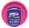 TEKHOME Piatti Plastica frutta,25/50/75/100/125/150 Pezzi piatti plastica colorati lavabili e riutilizzabili Rotondi per Compleanno,Festa, Matrimonio,Fai da Te Fatti a Mano (300, FUCSIA)