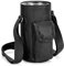 Linkidea Tumbler Carrier with Strap Compatible with YETI Rambler Tumbler 20oz, IRON °FLASK Classic Tumbler 2.0 20/24oz, Coffee Mug Sling Bag Holder, Shoulder Strap with Pocket, Black