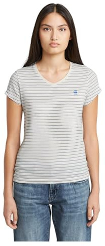 G-Star Women's Moto Slim U-Neck Top