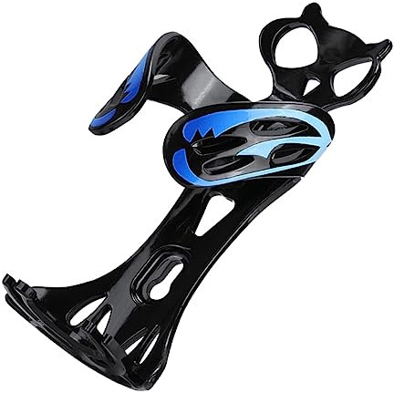 Mipcase Porte-bidon pour Vélo De Montagne Léger en Pc Noir Et Bleu, Porte-gobelet Stable Et Facile à Installer, Rangement Multifonction pour Bouteilles d'eau, Cyclisme en Extérieur