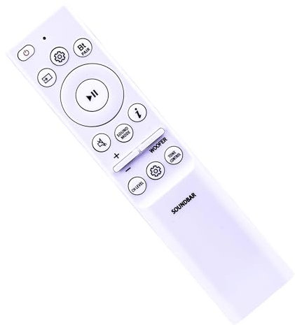 Replacement AH81-15439A Remote Control Suits for Samsung Soundbar Speaker HW-B530 HW-B53C HW-B53M HW-B540 HW-B550 HW-B555 HW-B55E HW-B560 HW-B57C HW-B63C HW-B63M HW-B650 HW-B660 HW-B670 HW-B67C