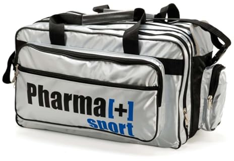 Pharma+Sport Kit Borsa Professional Sport ART.9304, Pronto Soccorso Avanzato per Calcio e Altri Sport, Grande Capacità, Nylon Resistente (Vuota)