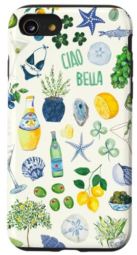 Aesthetic Italian European Summer Preppy Coquette Collage Case for iPhone SE (2020) / 7 / 8