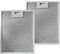 2pcs Filtri Per Cappa Cucina, Filtro Antigrasso Cappe, 305 X 267 Mm, Maglia, Struttura A 5 Strati Placcata In Alluminio, In Grado Di Assorbire Fortemente Il Grasso E Le Impurità