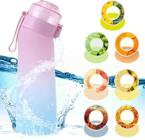 Coeyos Air Trinkflasche mit Up, Original Pods, 7 Geschmacksrichtungen, 650 ml Air Flasche Tritan Up BPA-frei, Air Starter Set Up Trinkflaschen 0 Tassen