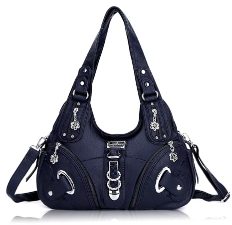 Angelkiss Hobo Geldbörsen und Handtaschen für Damen, Umhängetasche, groß, für den täglichen Gebrauch
