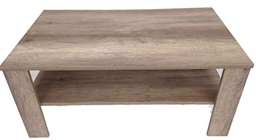 Möbel SD Couchtisch Wohnzimmertisch Kaffeetisch (Bea) Wildeiche