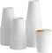 [Pack De 100] 470 ml - 16 oz. En Papier Blanc De Gobelets A Café Et A Thé