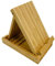 Yisen Support de téléphone en bois, support universel pliable multi-angle, support de poche pour téléphone portable et tablette