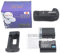 DSTE MB-D17 - Supporto verticale multi-potenza per batteria compatibile con fotocamera reflex digitale Nikon D500 + (confezione da 2) EN-EL15