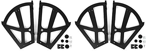 4Pcs/Set Wohnmöbel Scharnier Hochleistungsschuhe Schubladenschrank Flip Ersatzplatte Rahmen Drehgestell Zubehör