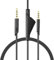 Black Stork Replace Audio cable with inline Mute compatible with Astro A10 A40 A50 A30 Gaming Headset